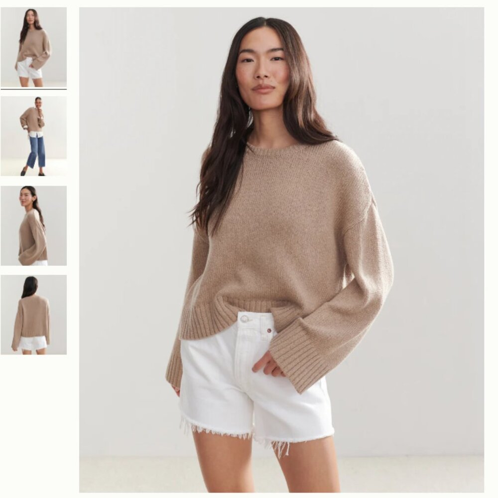 Jenni Kayne Cameron Crewneck Sweater